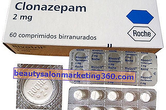 Na čo je klonazepam a vedľajšie účinky