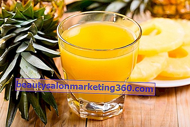 5 ananasjuiceoppskrifter for vekttap