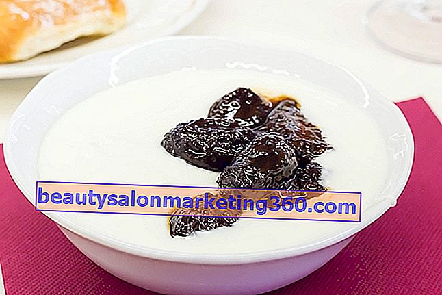Yoghurt med svart plommon