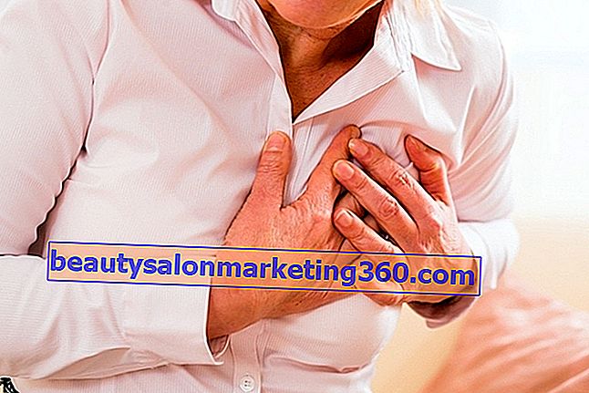 10 hovedsymptomer på hjerteinfarkt